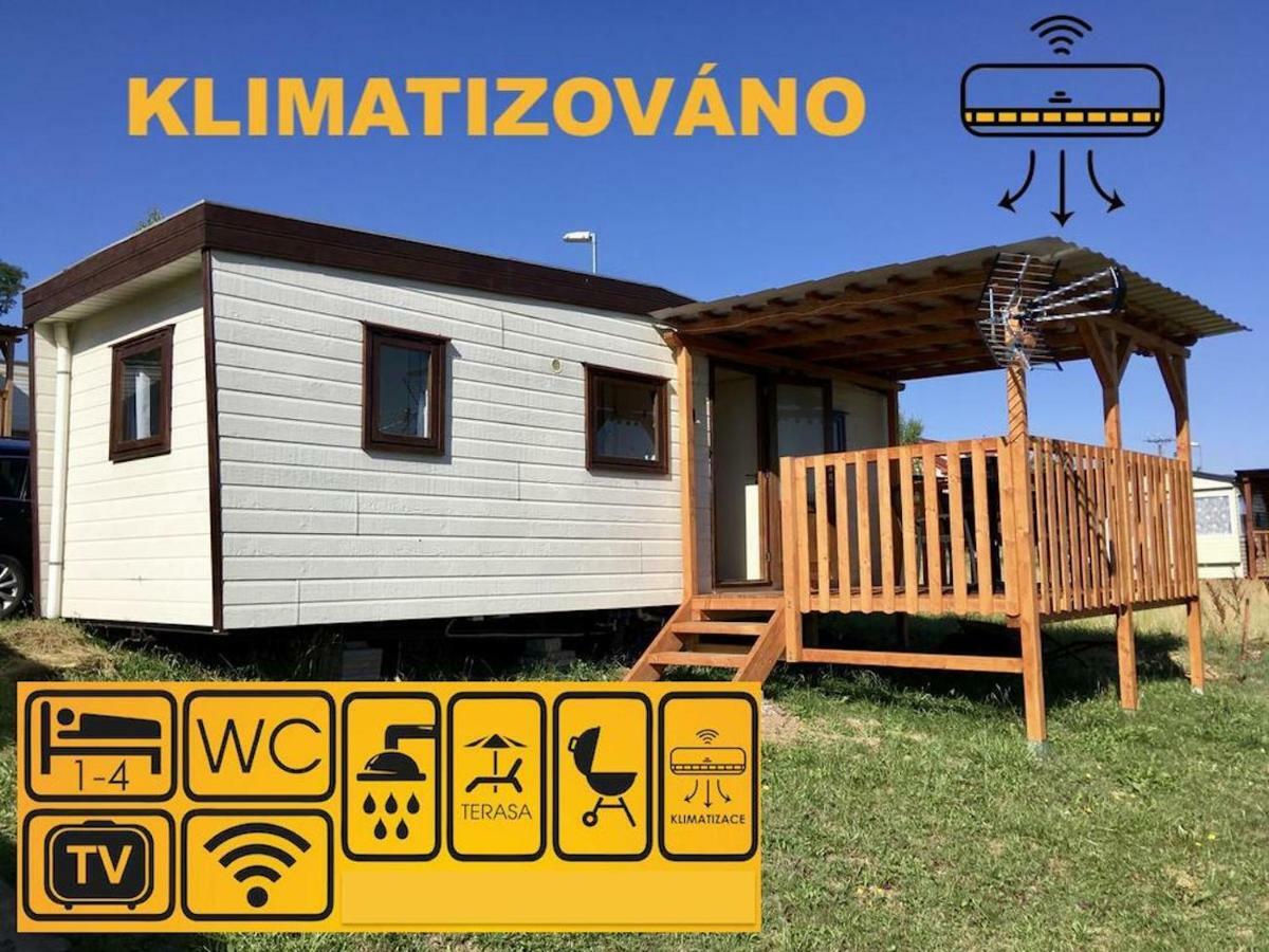 Mobilheim Chalet - Vyrovicka Prehrada Vyrovice エクステリア 写真