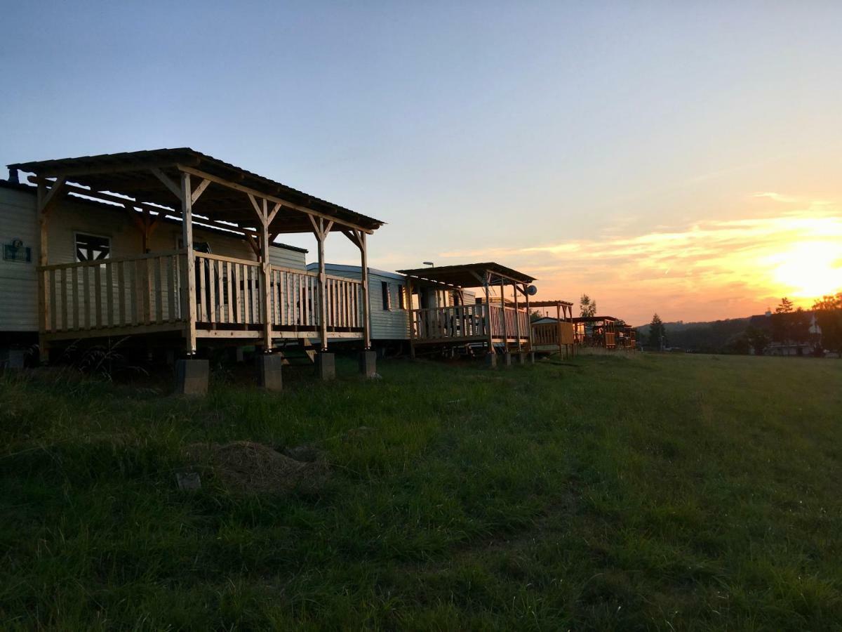 Mobilheim Chalet - Vyrovicka Prehrada Vyrovice エクステリア 写真