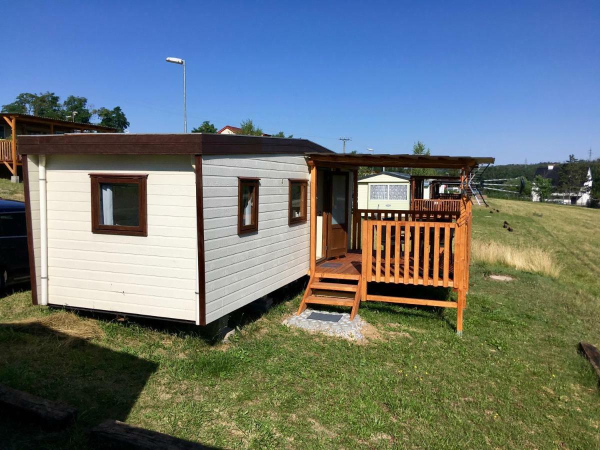Mobilheim Chalet - Vyrovicka Prehrada Vyrovice エクステリア 写真